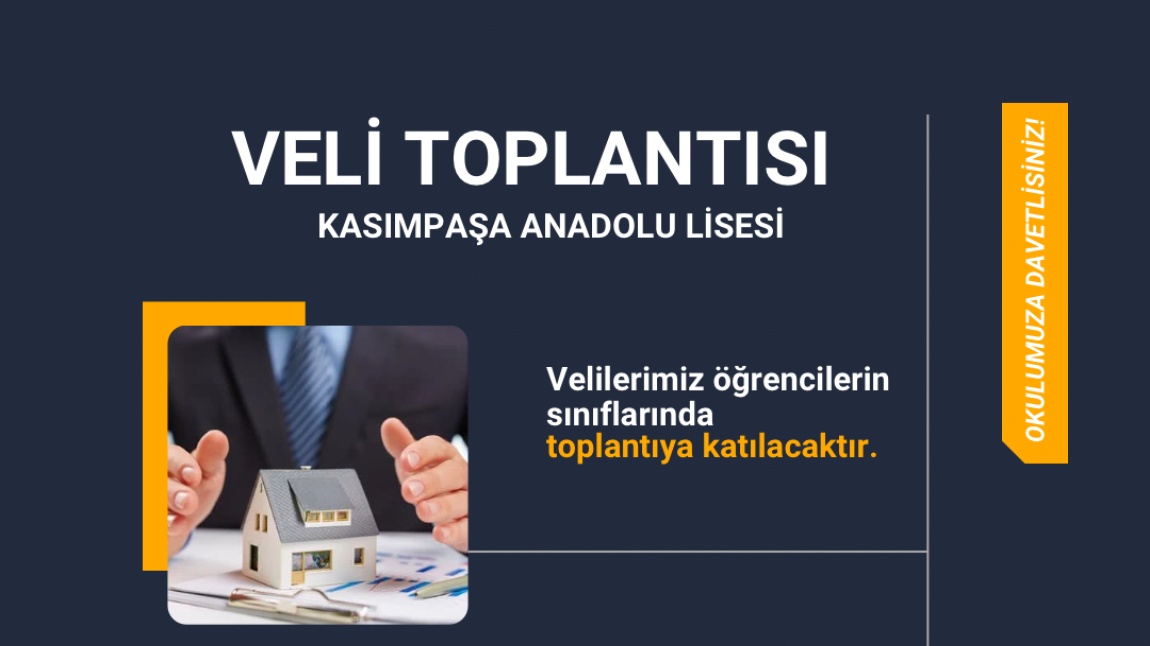 VELİ TOPLANTIMIZ VAR!